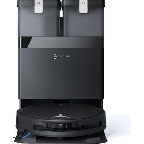 Ecovacs DEEBOT T50 OMNI Gen3, Robot aspirapolvere lavapavimenti, 25.000 Pa, spazzola laterale e mocio a estensione, ZeroTangle 3.0, AIVI 3D 3.0, stazione OMNI All-in-One, l... - DEEBOTT50OMNIGEN3BLACK