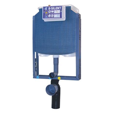 CASSETTA INCASSO CON TELAIO PER WC SOSPESO COMBY SILENT- 6/3 lt.- BAMPI- pezzi 1
