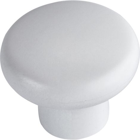 BL POMOLO IN RESINA 24 PP D 24 MM BIANCO 2 PZ Q.TA 5