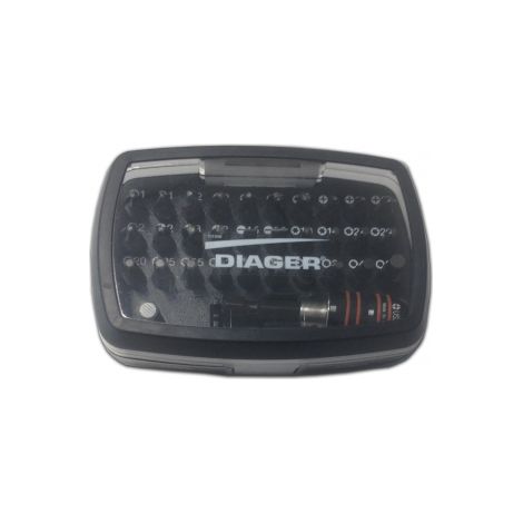 Coffret de vissage DIAGER 31 pieces (1/3)