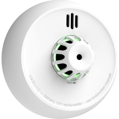 X-Sense Rilevatore di calore senza fili interconnesso con batteria sigillata di una durata di 10 anni, si interconnette con i rivelatori della serie X-Sense Link+, XH02-M, confezione da 1 (1/5)