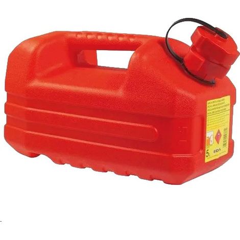 Tanica di idrocarburi rossa da 5 litri