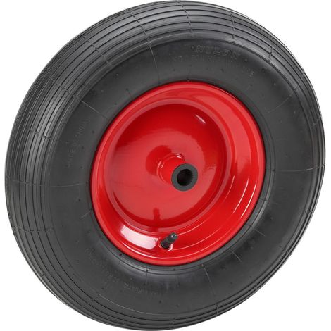 Roue gonflable 340 mm, pour brouette, jante en acier, 810900 (1/2)