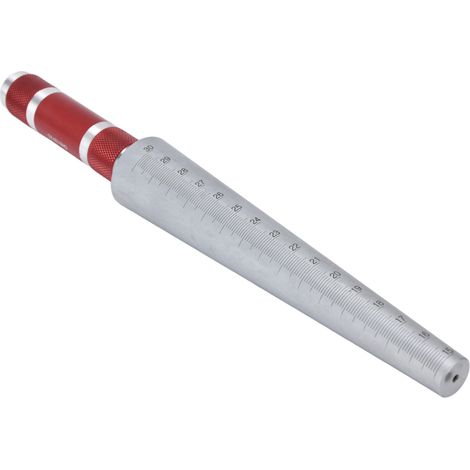 Jauge conique en acier inoxydable pour mesure de diamètre intérieur 15‑30mm (1/5)
