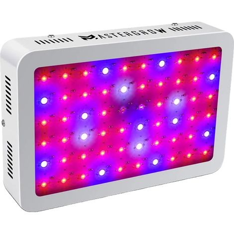 Lampe de culture LED, plein spectre, économe en énergie, Double puce 600W (1/2)