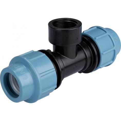 Té De Dérivation Pour Tuyau Polyéthylène 32mm égal Et Femelle 26x34 Mm