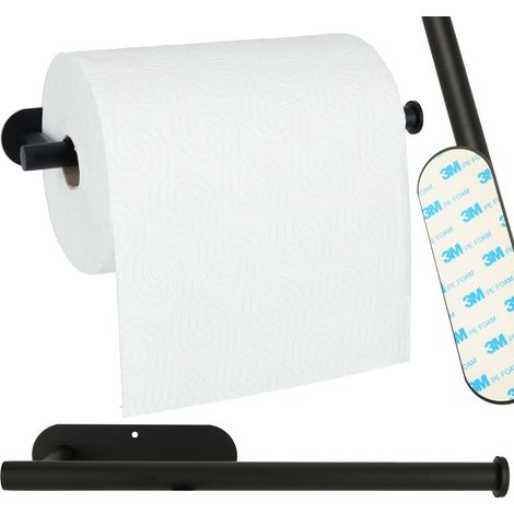 Toilettenpapierhalter schwarz