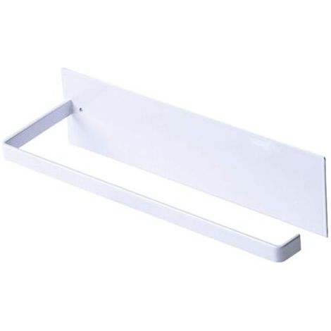 Pair Porte-papier hygiénique auto-adhésif Porte-rouleau mural pour salle de bain Cuisine (1/5)
