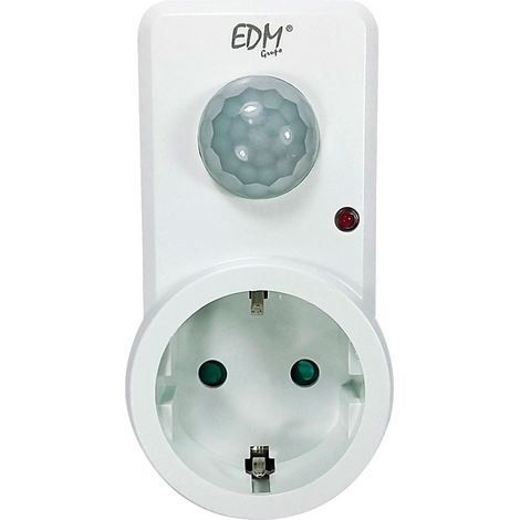Clavija detector de movimiento 120º (1/3)
