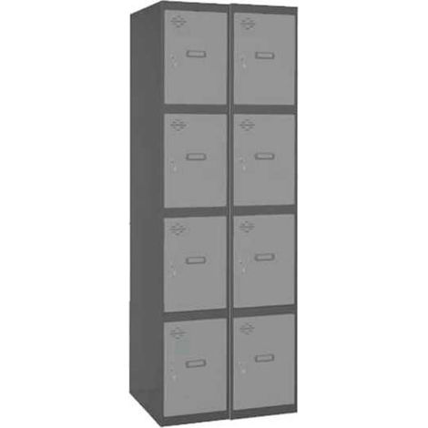 Taquilla 1800x600x500 SIMONLOCKER PROFESIONAL 4 PUERTA 2/8 300 (600)AN/GR marca SIMONRACK