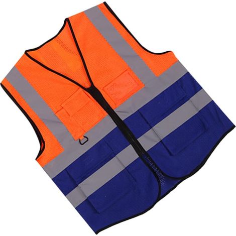 Reflective Visibility Executive Volunteer Running Traffic Jacket