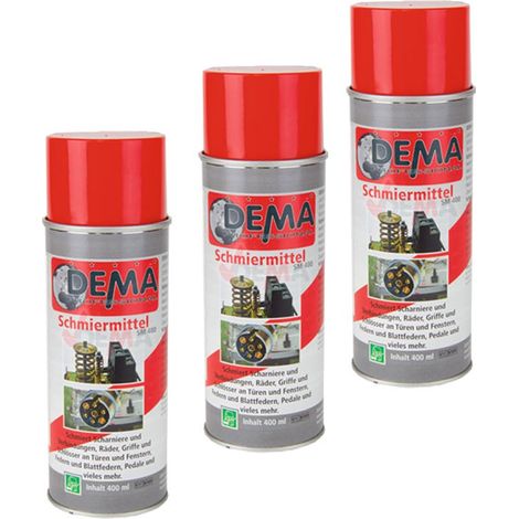Schmiermittel Korrosionschutz Chrompflege PRO 3er-Set 400ml Spray Vielzweckspray (1/3)