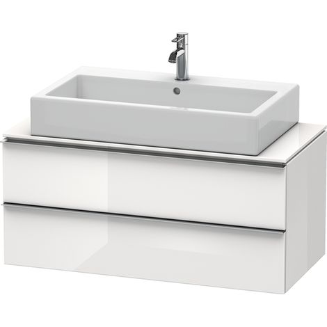 Duravit Happy D.2 Unità Vanity per console 1000mm 6312, 2 cassettiera, Colore (anteriore/corpo): quercia cashmere impiallacciato in vero legno - H2631201111 (1/2)