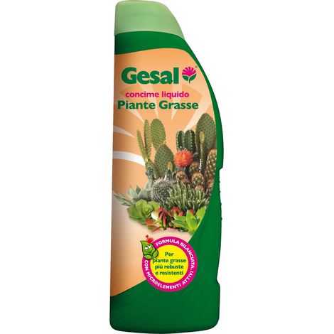 Concime Minerale Liquido Gesal Per Piante Grasse 500 Ml. Conf. 12Pz (1/2)