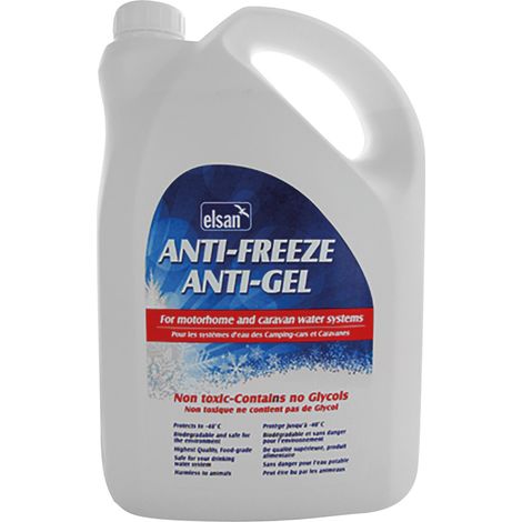 Antigel alimentaire pour réservoir d'eau – Protection jusqu'à -40°C – Bidon gradué 4L – Biodégradable et compatible eau potable