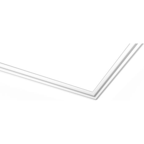Corniche NMC N NOMASTYL Noel Marquet Moulure décorative Corniche de plafond design moderne blanc 2 m (1/4)