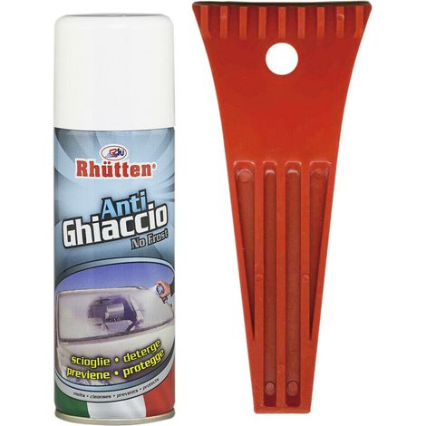 Antighiaccio spray per parabrezza auto deghiacciante vetri con raschietto 200 ml (1/2)