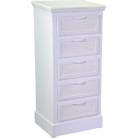 Schrank Liverpool 5 Schubladen groß cm41x33,5h91 (1/2)
