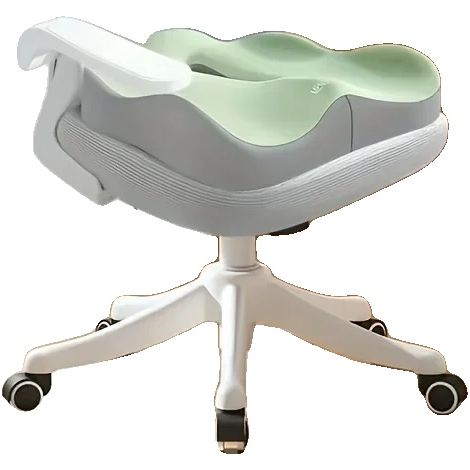 Sitzkissen aus Memory-Schaum, Ergonomische Unterstützung, Langlebiges Material, hellgrün (1/2)