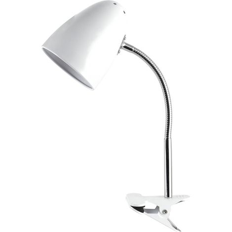 Gaeta E27 Weiße Klemm-Schreibtischlampe