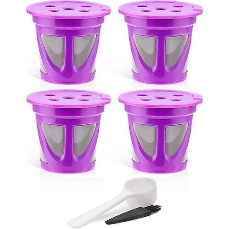 4 Stück für nachfüllbare K-Cup-Kaffeekapseln, wiederverwendbarer K-Cup-Filter, c (1/5)