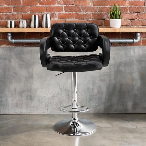 Tabouret de bar réglable de 63,5 à 83,5 cm 61 x 50 x 114 cm (1/5)