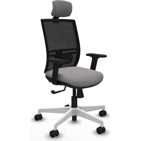 Chaise de bureau piqueras y crespo noir 120 kg mousse 50 mm (1/2)