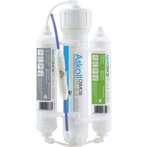 Askoll 001737 Impianto Osmosi Inversa Acqua Osmotica 50 Galloni Acquario 190 L (1/3)
