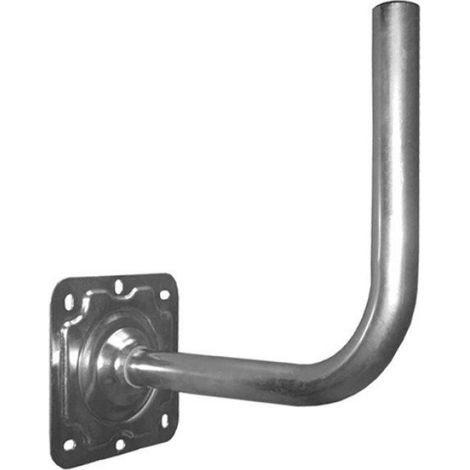 Bras De Porte Mural - Diametre 40 Mm - Deport 450 Mm - Support Galvanise - 1 Unite