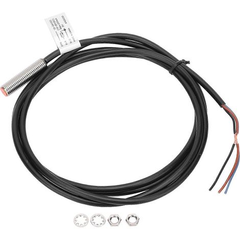 BERM Näherungsschalter, induktiver 3-Draht-PNP-Erkennungssensor PR08-1.5DP 5 mm DC12-24 V