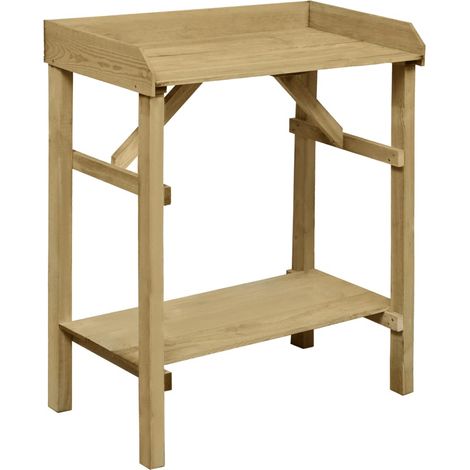 Pflanztisch Imprägniertes Kiefernholz 75 x 40 x 90 cm