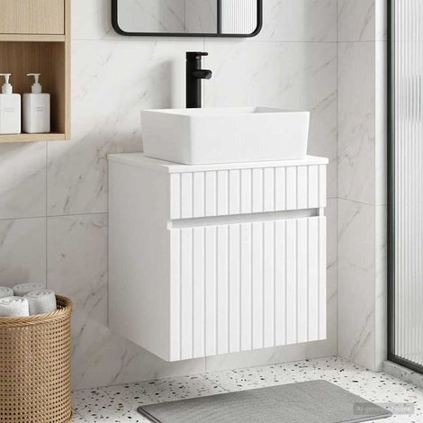 Vanidad de lavabo montada en la pared  49 x 41 x 63 cm
