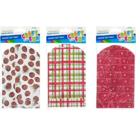 Bolsas de papel para embalaje MIX 8 unidades