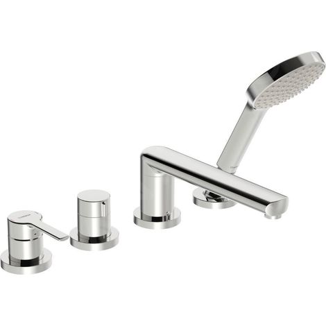 HANSA HANSARONDA robinetterie de baignoire, set de finition, avec (1/3)