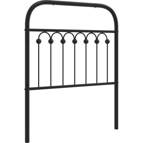 Tête de lit,Panneau décoratif métal noir 75 cm CFW8202727 (1/5)
