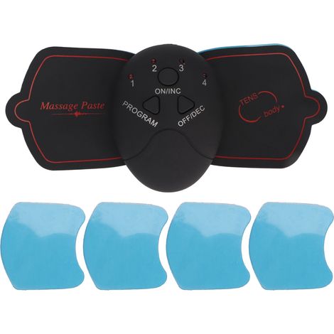 Patch de Massage Cervical Microcourant 10 Niveaux, Sans Fil, Portable, Réutilisable et Étanche pour Soulager la Fatigue (1/5)