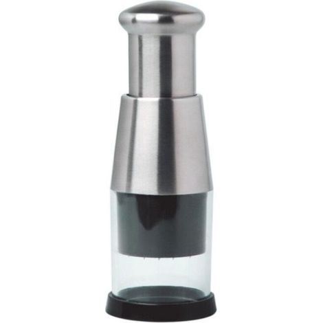 Spremiaglio, spremiaglio in acciaio inox 304, tritaaglio, taglia aglio manuale per tritare l'aglio (1/4)