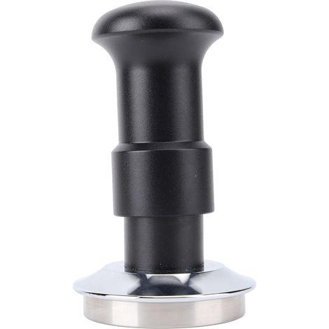 Kaffeestampfer mit Motor, schwarzer Edelstahlsockel mit konstantem Druck für Heimcafés (51 mm) (1/5)