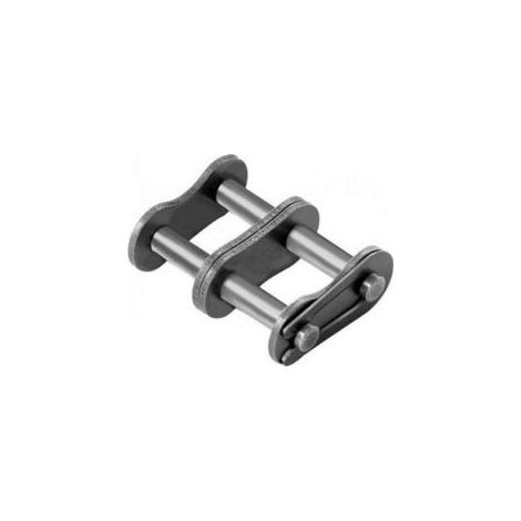 Attache rapide double pour chaine nickelée norme ISO 12B2