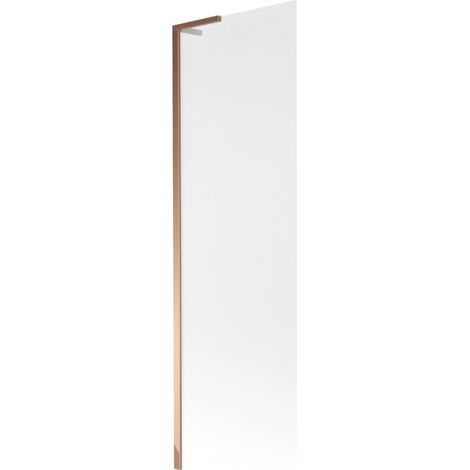 Mexen Next L Badewannenfaltwand, 1-flügelig, 60 x 150 cm, matt, Roségold - 895-060-000-03-30-60