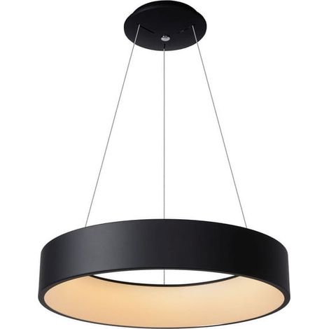 Lampada a sospensione Lucide Talowe LED 39W nera Ø60 (1/5)