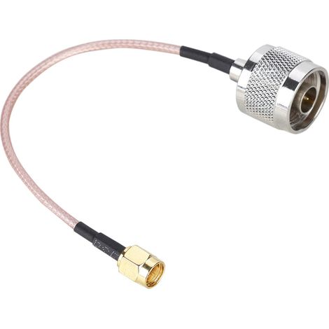 1 câble de connexion SMA mâle vers N mâle, 15 cm, RG316 (1/5)