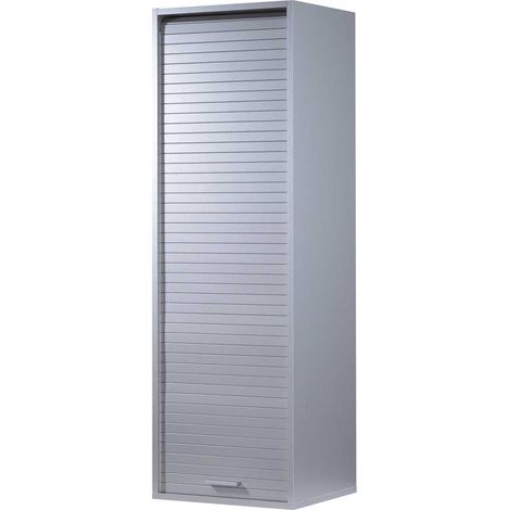 Armoire de rangement à rideau contemporaine 40 cm Loick (1/4)