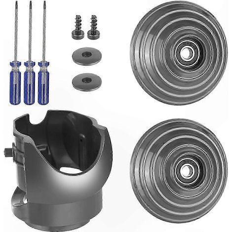Tête de nettoyage haute puissance avec connecteur à roulettes billes pour aspirateurs 100W V10 V11 V15, embout rotatif adapté, accessoire de remplacement durable. (1/5)