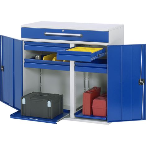 Rau Beistellschrank-Stehpult - Modell 32 BxTxH 1100x520x1060mm (1/2)