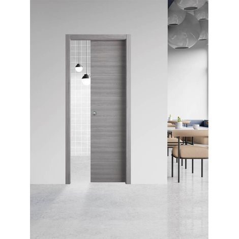 PORTA SCORREVOLE 'GINEVRA' cm 60 x 210 (68 x 214) - col. ace