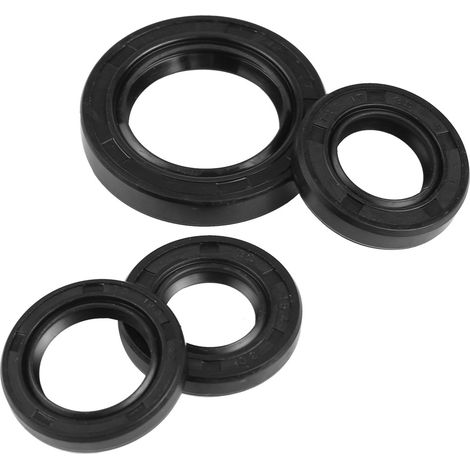 4 Joints de vilebrequin et d'huile moteur pour scooter GY6 50cc 139 QMB, étanchéité de carter, lot de 4 pièces (1/5)