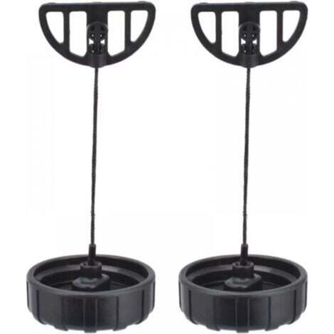 Fuel tank cap and oil cap for 017 018 MS170 MS180 chainsaws (2 pieces) (1/4)