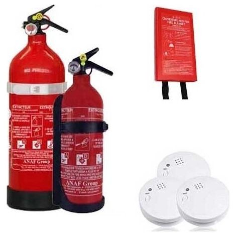 Pack ultime protection incendie domestique (1/4)