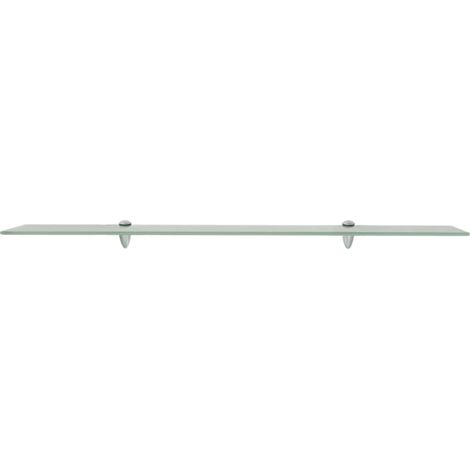 vidaXL Wandregal aus Glas 100 x 10 cm 8 mm
